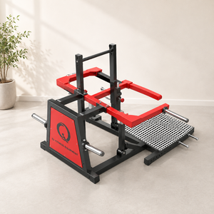 Machine à Squats à Courroie QLI QBQ090 – Appareil Commercial Ergonomique et Durable pour l'Entraînement du Bas du Corps, Conception à Charge par Plaques, Sécurité Renforcée en Métal - Product Image 6