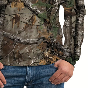 Sweat-shirts de chasse d'hiver modernes pour hommes – Pulls doux, chauds, confortables et respirants pour activités de plein air – Personnalisables - Product Image 4