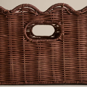 Panier de rangement en rotin festonné, vente en gros directe usine Vietnam, plateau de service écologique pour décoration de table, organisateur en rotin de qualité supérieure - Product Image 6
