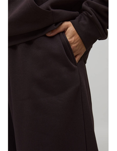 Pantalon de jogging OEM taille haute pour homme, coupe large, en coton biologique 100%, avec effet ventre plat, personnalisable par sérigraphie - Product Image 5