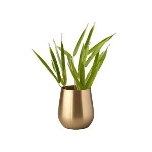 Modern Brass Flower Vase for Countertop and Hall and Living Room Side Tableware Decorate Brass Flower Vase for Hot Sale - Product Image 1