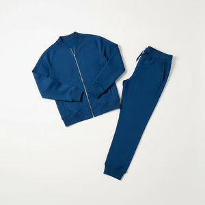 Custom Men Tracksuit Set <b>Jacket</b> and Jogger Pants Gym Training Tracksuit with Custom Logo OEM Factory - Product Image 4