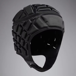 Meilleur fournisseur de casques de rugby rembourrés personnalisés avec logo, casque de football à 7 avec coque souple, casques de boxe à coque souple - Product Image 2