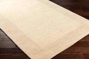 Handcrafted New Zealand Wool Rug Modern Geometric Neutral <b>Carpet</b> Soft Premium Living Room Area Rug - Product Image 3