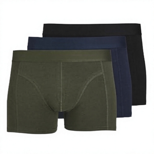Calzoncillos Bóxer de Algodón Premium Elástico, Transpirable y Ecológico, de Talle Alto para Hombre, de Alta Calidad, Venta al por Mayor - Product Image 2