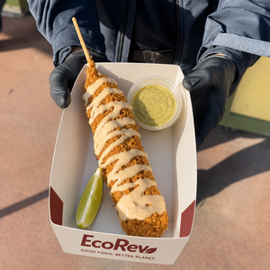 Custom Eco-Friendly Biodegradable Color Printing Rigid Boat Shaped Paper Food Waffle Tray for Burger Hot Dog Corn Dog <b>Box</b> - Product Image 2