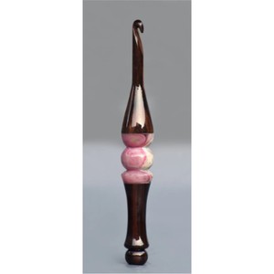 Custom Luxury Wood Resin <b>Crochet</b> <b>Hook</b> Ergonomic Knitting Needle Handle Smooth Weaving Craft Supplies Wholesale Knitting Kneedle - Product Image 4