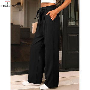 Womens <b>Trousers</b> Soft Fabric Casual <b>Work</b> Pants - Product Image 3