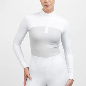 Camisas de Competición Ecuestres para Mujer, de Tela Suave y Lujosa, Ajuste Flexible que Ofrece Comodidad, Estilo y Rendimiento, OEM - Product Image 1