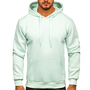 Sweat à capuche personnalisé pour homme, chaud, en polaire douce et épaisse, à manches longues, pour l'hiver, OEM ODM, fourniture en gros directe usine - Product Image 5