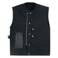 Gilet de moto en jean pour homme Mad Max