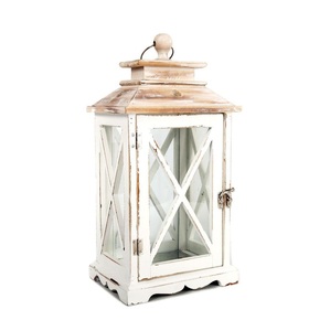 Wooden Candle Lantern for Farmhouse Home Decor Wedding Centerpieces <b>Fireplace</b> <b>Mantel</b> Holiday Displays and Table Styling - Product Image 6