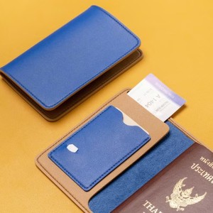 Funda de Pasaporte Original de Cuero PU Genuino, Funda de Viaje para Pasaporte, Porta Pasaportes con Logotipo y Color Personalizados - Product Image 3