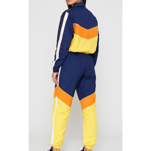 Conjunto Deportivo de Mujer con Bloques de Color, Manga Larga, Transpirable, Corte Regular, Ropa Casual de Primavera - Product Image 2