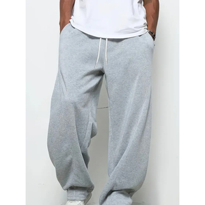 Jogging cargo surdimensionné pour hommes, pantalon de survêtement en molleton multipoches, streetwear ample, pantalon en coton avec logo personnalisé - Product Image 5