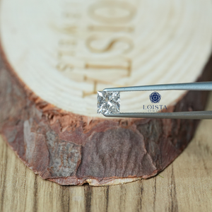Diamant de laboratoire Loista, taille princesse, 1,76 carat, couleur G, certifié IGI, pour la fabrication de bijoux - Product Image 4