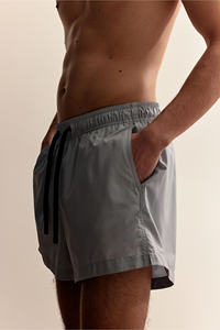 Pantalones Cortos Personalizados de Algodón 100% para Hombre, Estampado Animal, Estilo Jogger, Lavado Vintage, Efecto Desteñido, Borde Crudo, Logotipo Impreso en Relieve, Tallas Grandes - Product Image 2