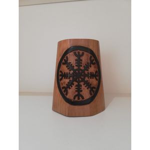 Taza de Madera Natural para Bebidas, para los Amantes de las Bebidas - Product Image 5