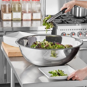 Ensemble de bols mélangeurs en acier – Design minimaliste, grande capacité, bols en acier inoxydable pour la salle à manger et la cuisine - Product Image 1