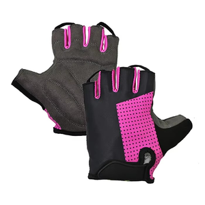 OEM Half-Finger Leather Cycling Gloves Breathable Non-Slip Gym MTB Road Mountain Bike Sports Outdoor Protection - Product Image 3