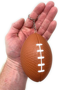 Custom Rugby Ball Keychain Rubber Football <b>Key</b> <b>Holder</b> Durable Lightweight Promotional Sports Design New Style Football Keychain - Product Image 2
