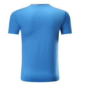Vente directe d'usine, uniforme de badminton respirant 100% polyester, fabriqué au Pakistan, vêtements de sport pour hommes - Product Image 4
