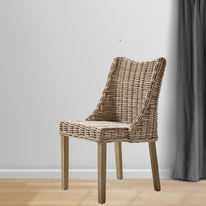 Silla de comedor de mimbre con respaldo alto Buena Fabricación al mejor precio hecha a mano de Java Central Indonesia uso directo - Product Image 2