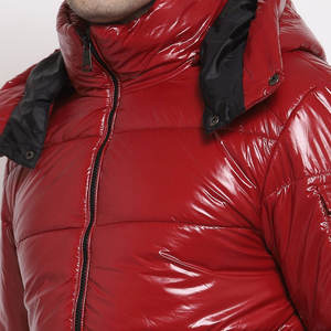 Your Logo Windproof Lightweight Bubble Coats Winter <b>Duck</b> <b>Down</b> <b>Jackets</b> High Quality Quilted Puffer Shiny Puffer <b>Jacket</b> - Product Image 6