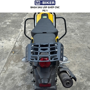 Portaequipajes Trasero PG1 Mbiker con Manillar Original y Parachoques Trasero PG-1 para Motocicletas, Equipaje y Alforjas - Product Image 6