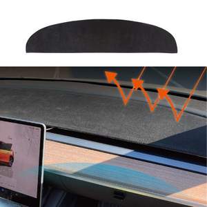 Nuevos accesorios interiores, parasol, alfombrilla para salpicadero, cubierta de franela para salpicadero para Tesla Model 3 Model Y - Product Image 1