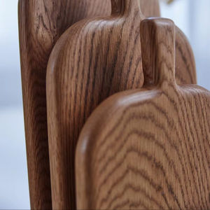 Juego de Tablas de Cortar Antideslizantes y Fáciles de Limpiar, 100% Madera de Acacia, Juego de 3 Tablas de Cortar Decorativas y Funcionales - Product Image 3