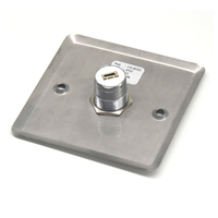 Botón de salida para puerta, interruptor de liberación, abridor con luz LED NO/COM/NC para sistema de control de acceso, entrada táctil