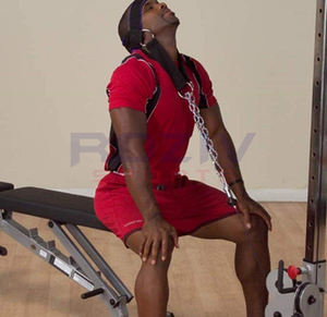 Entrenador de Ejercicios para el Cuello, Ajustable, con Almohadilla de Neopreno Suave, Correa para la Cabeza y Mentón, para Levantamiento de Pesas, Gimnasio en Casa, Roziv - Product Image 4