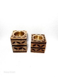 Brûleur d'encens Bakhoor Mubkhara en bois de manguier, artisanal, écologique, religieux, arabe, régional, à très bon prix - Product Image 4