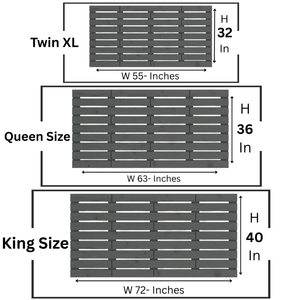 Tête de lit Queen Size en bois sculpté Smart Art, finition noire, panneau mural en pin, plaques murales de luxe pour résidence - Product Image 6