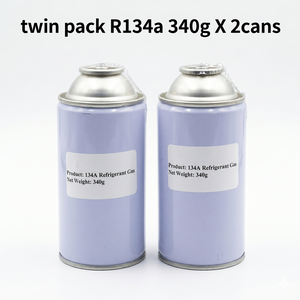 Gas refrigerante HFC-134a para aire acondicionado de coche, recarga de gas refrigerante R134a de 180g, gas refrigerante para aire acondicionado de coche, aerosol de gas refrigerante. - Product Image 2