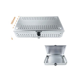 Caja de bandeja de esterilización de calidad superior Caja de desinfección Caja de instrumentos quirúrgicos de aluminio Caja de bandeja de esterilización - Product Image 1