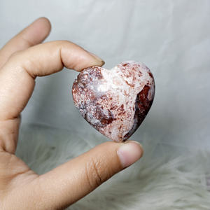 คริสตัลแจสเพอร์สไปเดอร์แดงธรรมชาติขนาด4x4x2ซม. ทำจากประเทศอินโดนีเซีย - Product Image 1