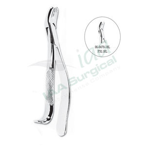 Pinzas de extracción de molares superiores derechos con diseño personalizado y patrón inglés, accionamiento manual - Product Image 2