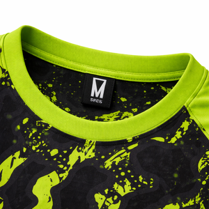 T-shirt de sport pour homme à manches longues, séchage rapide, respirant, performance athlétique, camouflage, entraînement, fitness, vêtements de sport - Product Image 4