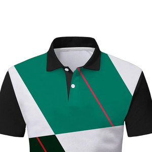 Multi Color Custom Printed Men Polo <b>Shirts</b> For Sale Top Trending <b>Half</b> <b>Button</b> Closure Men Polo <b>Shirts</b> - Product Image 4