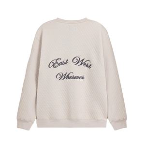 Custom Oversized Pullover <b>Sweatshirt</b> for <b>Men</b> Lined Graphic <b>Crewneck</b> Winter Streetwear Printed Plus Size Hoodies <b>Sweatshirts</b> - Product Image 2