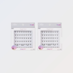 faux <b>mink</b> <b>eyelash</b> <b>extension</b> Olrio No-Glue Individual <b>Eyelashes</b> Single Pack PLUS Clear Short 2 Types (Choose 1) false <b>eyelashes</b> - Product Image 5