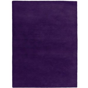 Deep Purple Solid Area Rug Modern Plush 14mm Thiknes Wool Carpet Luxury Handmade Minimalist Living Room Bedroom Decor <b>Floor</b> Rug - Product Image 4