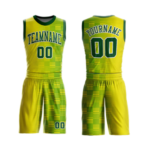 Conjuntos de Camisetas de Baloncesto Transpirables, Personalizadas por Sublimación, de Color Sólido, Cuello en V, Secado Rápido, Ropa de Entrenamiento de Baloncesto Juvenil - Product Image 1