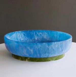 Styling accessory luxury tabletop decor centerpiece decoration bowl modern interior decor statement decor bowl decorative - Product Image 1