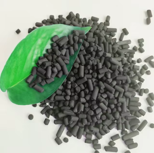 Charbon actif en granulés et poudre noire à base de coque de noix de coco, directement de l'usine, pour additifs pétroliers et auxiliaires chimiques - Product Image 1
