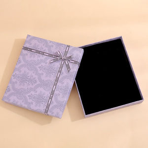 Boîte cadeau personnalisée avec couvercle et base, boîte cadeau rigide de luxe personnalisée avec ruban, emballage pour bijoux, cosmétiques, boîte en papier, vente en gros - Product Image 5