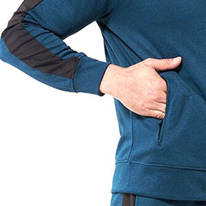 Ensemble de survêtement RAPID SPORTS pour homme, anti-UV, 2-en-1, veste à capuche et pantalon, fermeture éclair, coupe régulière, léger, 100 % polyester - Product Image 6