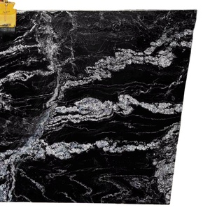 Elegantes Losas Grandes de Granito Negro Pulido de Alta Resistencia para Encimeras Modernas, Lápidas, Monumentos y Villas - Garantía de 2 Años - Product Image 5